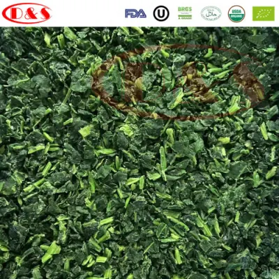 IQF Frozen Vegetables Chopped Spinach
