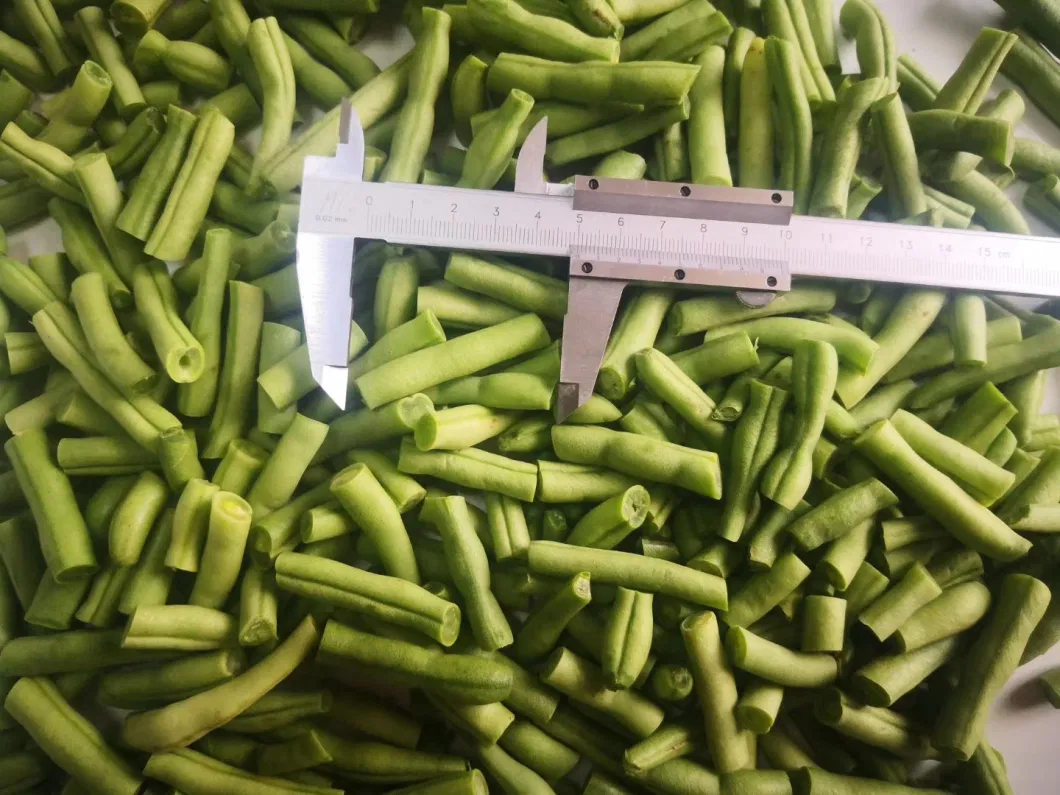 Greencan Vegetables IQF Green Beans Frozen Cut Green Beans