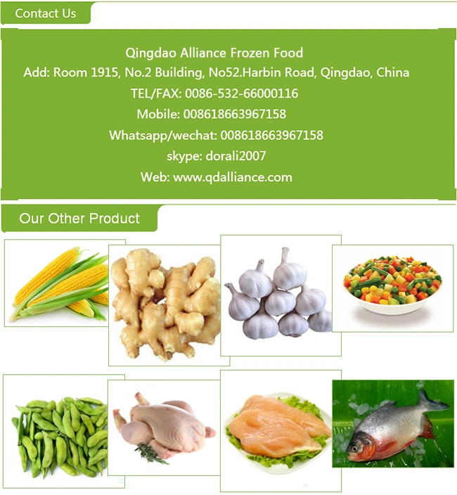 Hot Sale Frozen IQF Vegetable Green Peas with High Quality Factory Price Salad Breakfast